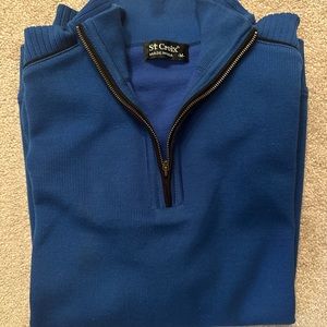 St Croix Men’s quarter zip, size M